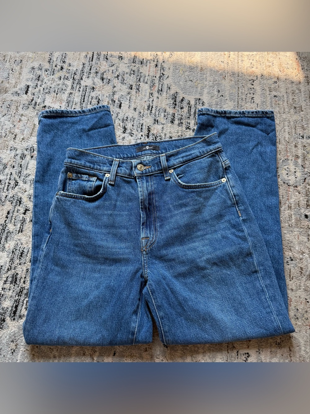 7 for all mankind Logan Stovepipe explorer Jeans 27